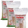Peewee Houtkorrels Kattenbakvulling - 3 X 9 Kg (27 Kg, 42l)