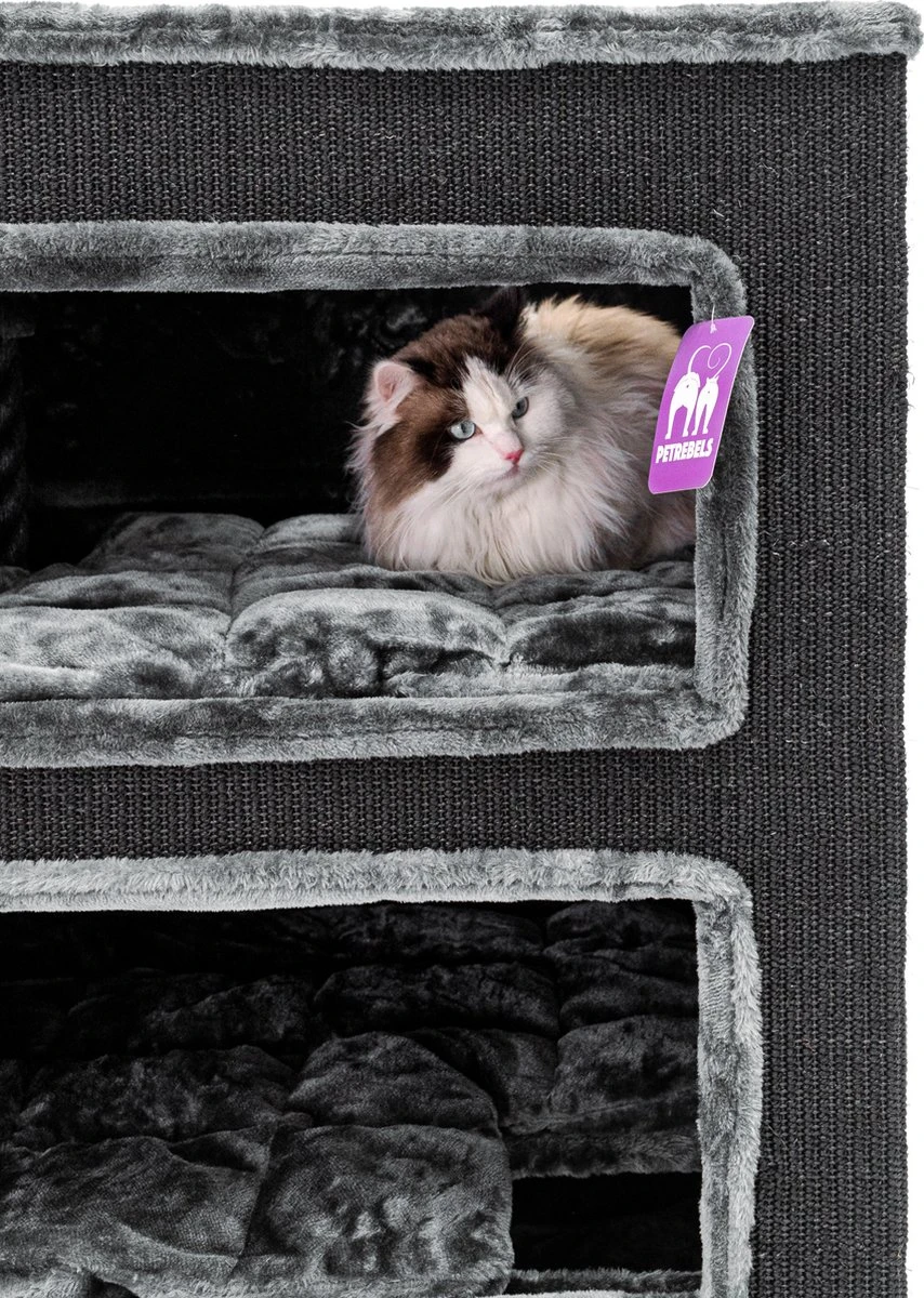 Petrebels Vault 117 Krabton XL - Pepper - 76 X 56 X 117 Cm 4 Petrebels Vault 117 Krabton XL - Pepper - 76 X 56 X 117 Cm - Afbeelding 4