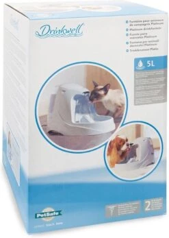 Petsafe Drinkwell Platinum - Drinkfontein - 5 L -Merkloos Winkel 855x1200 3