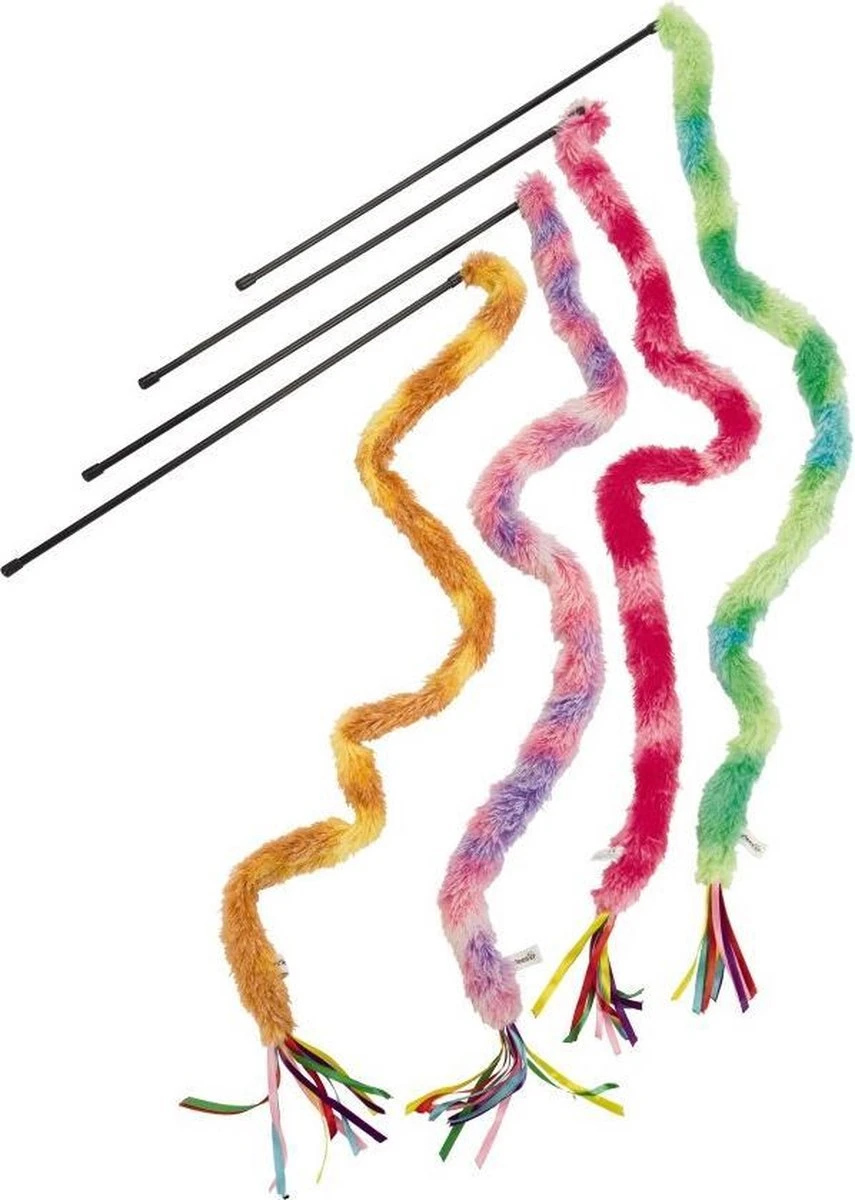 Beeztees Kattenhengel Pluche Staart Assorti 1 Beeztees Kattenhengel Pluche Staart Assorti