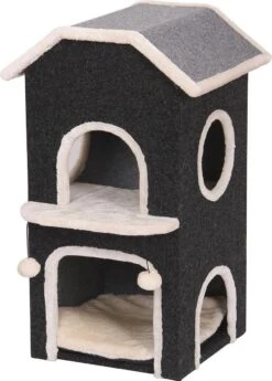 Krabton Nordic Villa - Zwart - 48.5 X 51.5 X 80 Cm