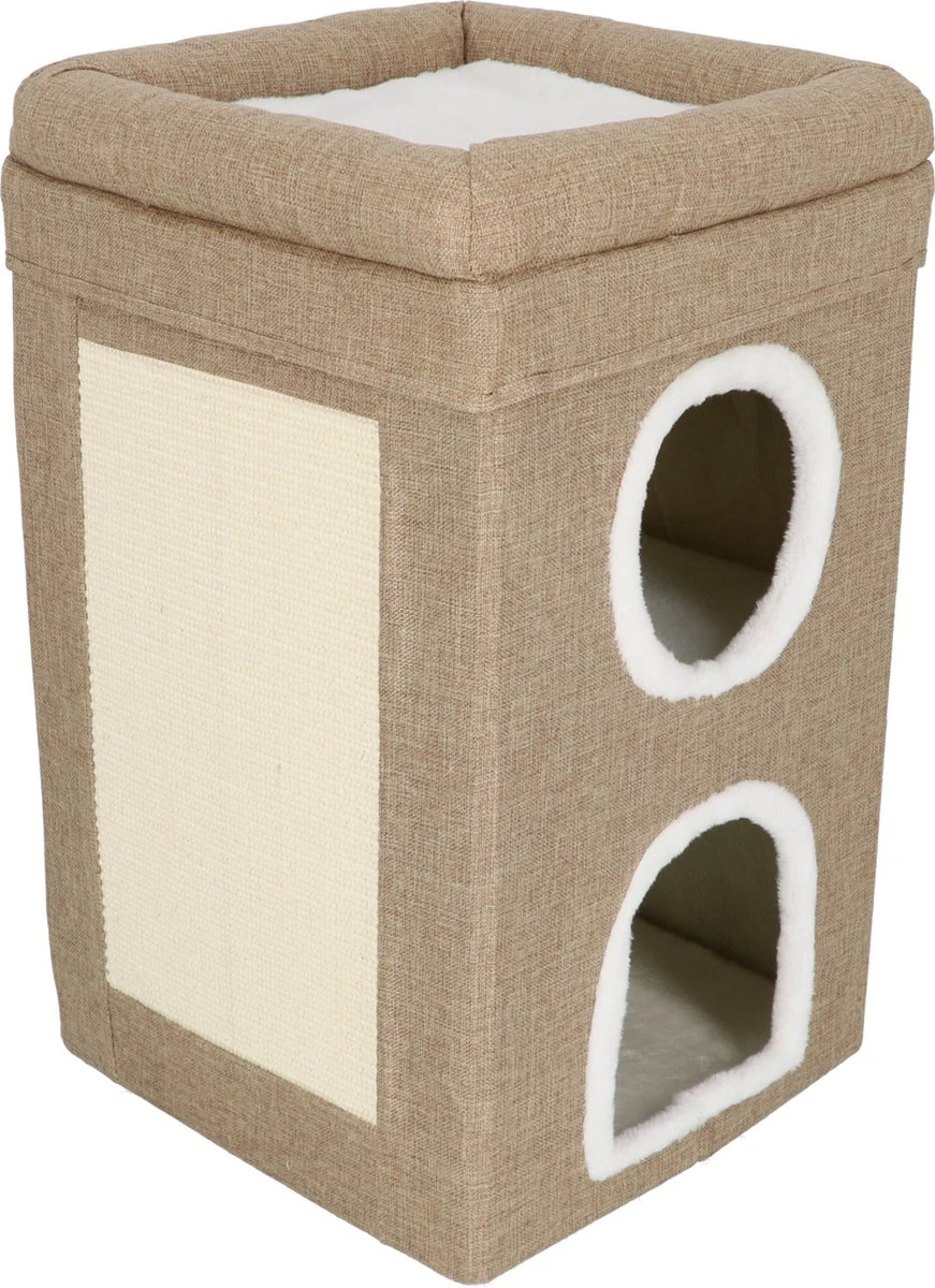 Adori Krabtoren Mimi - Krabpalen - 39x39x64 Cm Bruin 4 Adori Krabtoren Mimi - Krabpalen - 39x39x64 Cm Bruin - Afbeelding 4