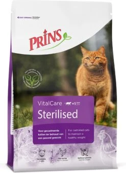 Prins Vital Care Kat Adult Sterilised - Kattenvoer - 1.5 Kg -Merkloos Winkel 874x1200 1