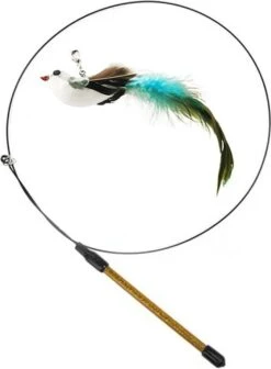 Kattenspeelgoed - Simulatie Vogel - Interactieve Grappige Kattenspeeltjes - Kattenhengel Met Zuignap + 4 Vogels + Een Kattenhengel GRATIS -Merkloos Winkel 883x1200 1