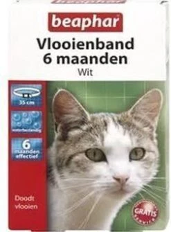 Beaphar Vlooienband - Wit - 1 Stuk -Merkloos Winkel 884x1200