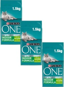 Purina One Indoor Formula Kalkoen - Kattenvoer - 3 X 1.5 Kg 7 Purina One Indoor Formula Kalkoen - Kattenvoer - 3 X 1.5 Kg -Merkloos Winkel 887x1200
