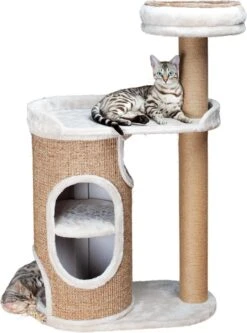 Trixie Krabaal Falco Lichtgrijs/Bruin - 70X38X117 CM -Merkloos Winkel 891x1200 2