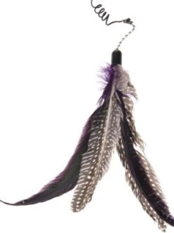 FUZLY - Kattenspeelgoed - Hengel Met Veer - +extra Veer - Kattenspeeltjes - Bewegend Kattenspeelgoed- Kattenspeeltjes Intelligentie - Kattenhengel - Kattenspeeltje Interactief -Merkloos Winkel 893x1200 7