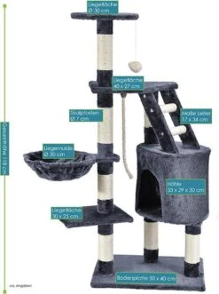 Merkloos Katten Krabpaal Buffy - 118 X 50 X 40 Cm - Grijs 11 Merkloos Katten Krabpaal Buffy - 118 X 50 X 40 Cm - Grijs -Merkloos Winkel 895x1200 1