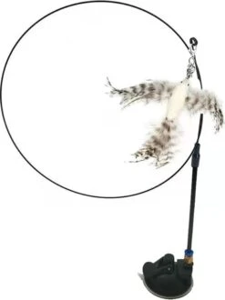 Kattenspeelgoed - Simulatie Vogel - Interactieve Grappige Kattenspeeltjes - Kattenhengel Met Zuignap + 4 Vogels + Een Kattenhengel GRATIS -Merkloos Winkel 898x1200 3