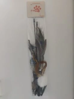 FUZLY - Kattenspeelgoed - Hengel Met Veer - Hengel Met 5 Opzetstukjes - Kattenspeeltjes - Bewegend Kattenspeelgoed- Kattenspeeltjes Intelligentie - Kattenhengel - Kattenspeeltje Interactief -Merkloos Winkel 902x1200 3