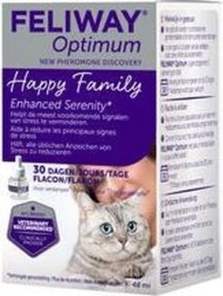 Feliway Optimum - Navulling - Flacon 48ml - Anti-stress Kat 13 Feliway Optimum - Navulling - Flacon 48ml - Anti-stress Kat -Merkloos Winkel 905x1200