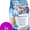 Happy Home Clean Fresh - Kattenbakvulling - 3 X 20 L