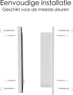 Merkloos Kattenluik - Inclusief Tunnel - 4 Vergendelingsstanden - Wit - Waterdicht - 23 X 25 X 5.5 Cm 13 Merkloos Kattenluik - Inclusief Tunnel - 4 Vergendelingsstanden - Wit - Waterdicht - 23 X 25 X 5.5 Cm -Merkloos Winkel 921x1200 3