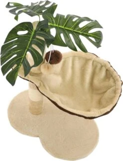 VidaXL Kattenkrabpaal Met Sisal Krabpaal 50 Cm Beige En Bruin -Merkloos Winkel 922x1200 1