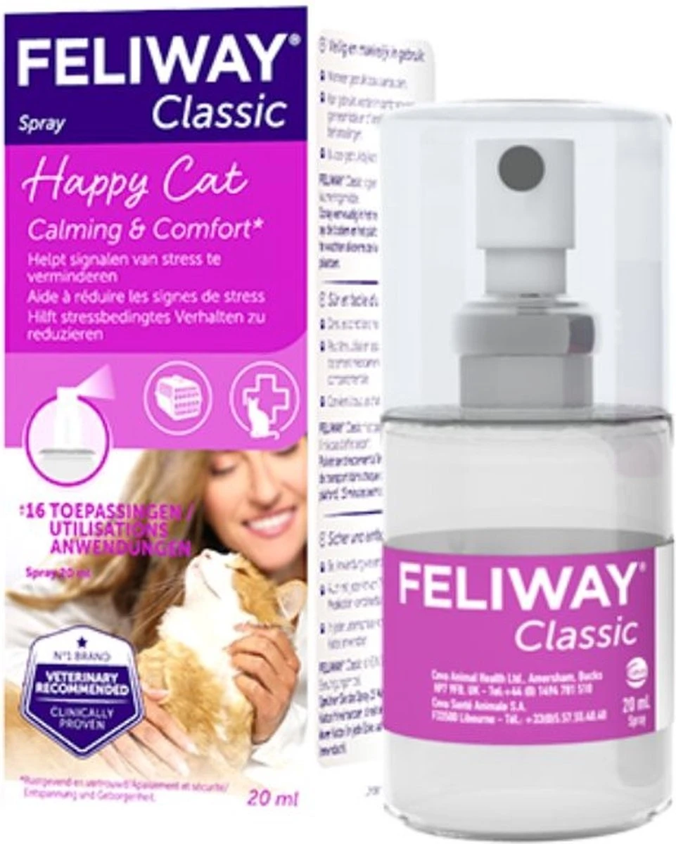 Feliway Spray - Kat - 20 Ml 6 Feliway Spray - Kat - 20 Ml - Afbeelding 6