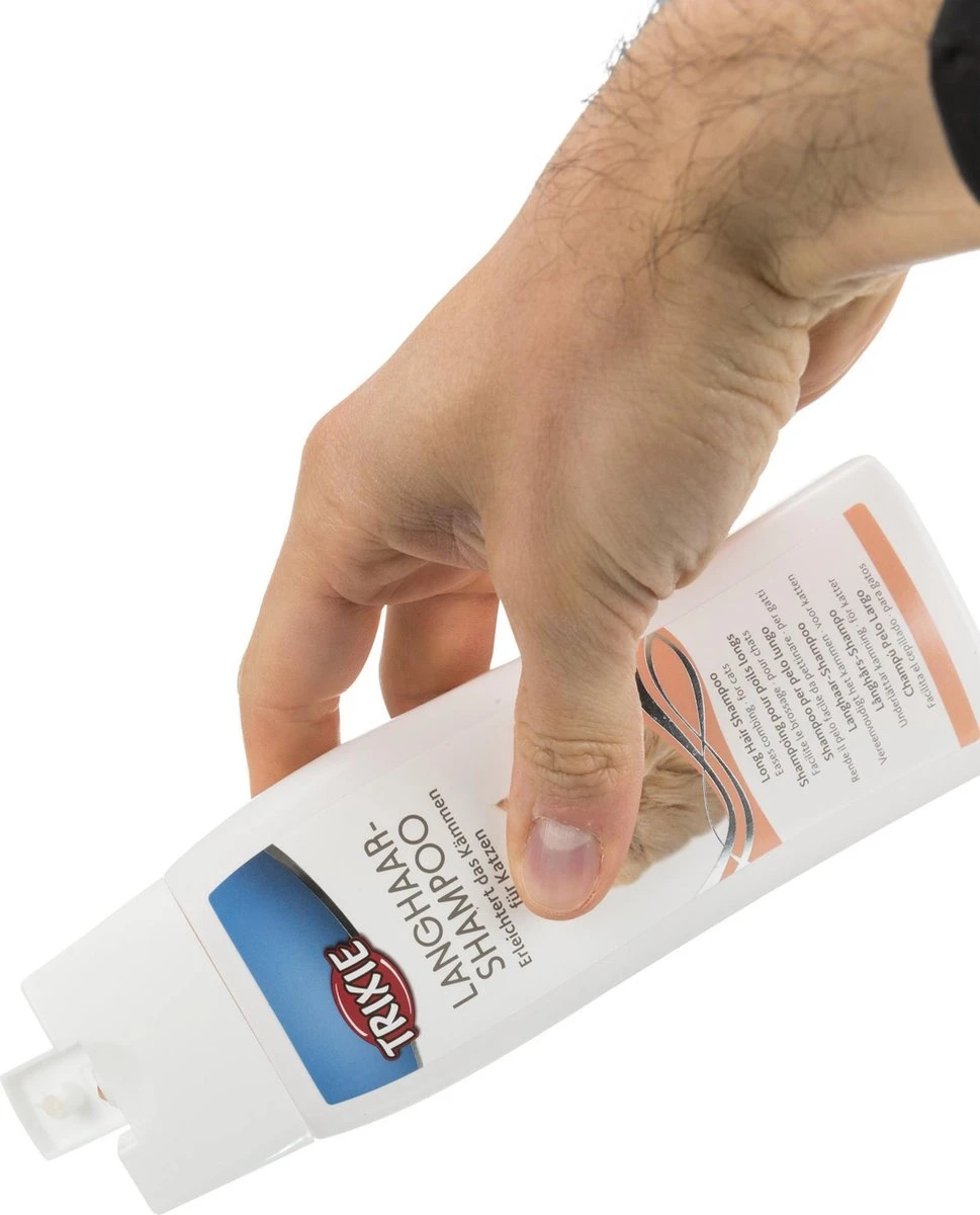 Kattenshampoo Langhaar - Trixie - Shampoo Kat - 250 Ml - Tegen Klitten - Geurende Shampoo 8 Kattenshampoo Langhaar - Trixie - Shampoo Kat - 250 Ml - Tegen Klitten - Geurende Shampoo - Afbeelding 8