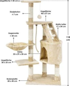 Merkloos Katten Krabpaal - Buffy - Beige 12 Merkloos Katten Krabpaal - Buffy - Beige -Merkloos Winkel 981x1200