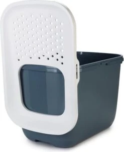 Savic Hop In Kattenbak - Steenblauw/wit -Merkloos Winkel 982x1200 1