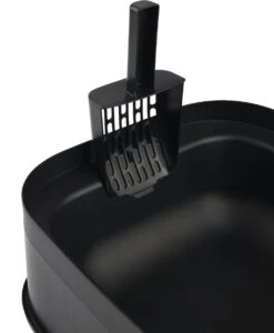 Rotho MyPet Biala Kattenbak Met Kap En Schepje / Gemaakt Van Gerecycled Plastic - Cappucino -Merkloos Winkel 987x1200 1