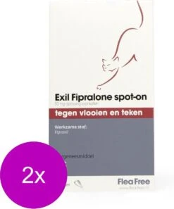 Flea Free Fipralone Spot-On Kat - Anti Vlooien En Tekenmiddel - 2 X 3 Pip 6 Flea Free Fipralone Spot-On Kat - Anti Vlooien En Tekenmiddel - 2 X 3 Pip -Merkloos Winkel 997x1200