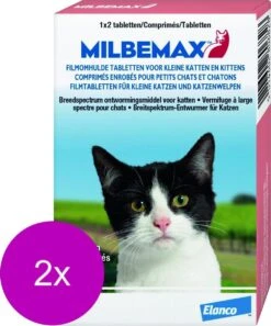 Elanco Milbemax Kitten & Kat - Anti Wormenmiddel - 2 X 2 Tab 0.5 Tot 2 Kg 7 Elanco Milbemax Kitten & Kat - Anti Wormenmiddel - 2 X 2 Tab 0.5 Tot 2 Kg -Merkloos Winkel 998x1200 2